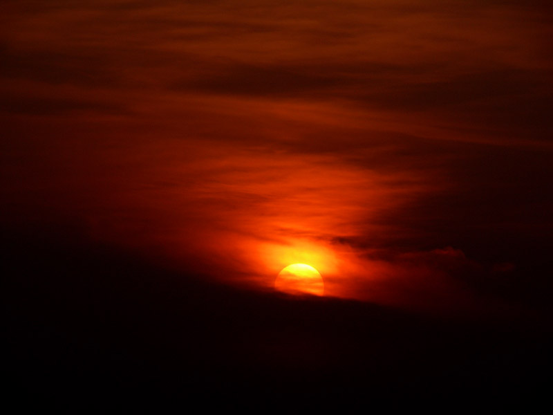 Sunset at Calangute Beach, Goa, copyright Picturejockey : Navin Harish 2005-2009