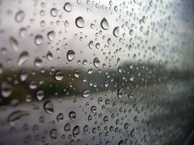 Raindrops on my window