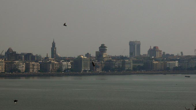 Marine Drive from a Cab