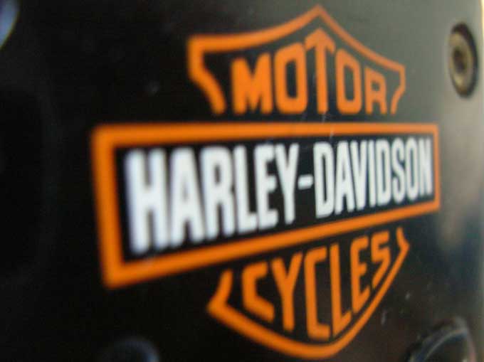 A harley Davidson phone Nitesh gave me when he came back from US.