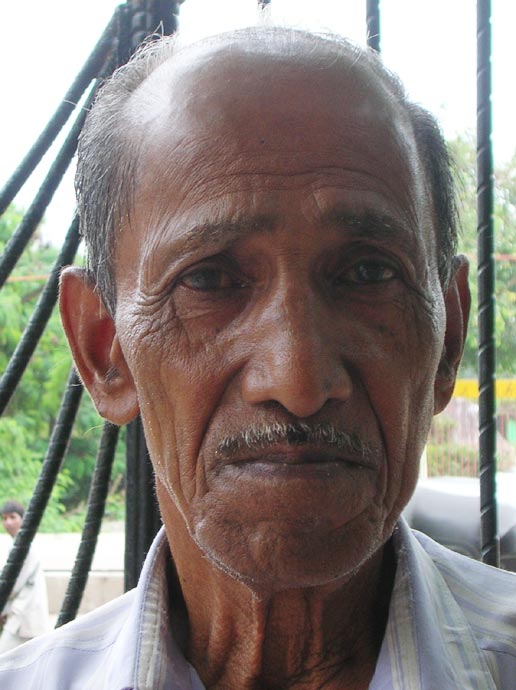 Portrait of an old man