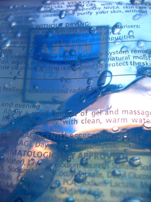 Rinse with clean warm water...