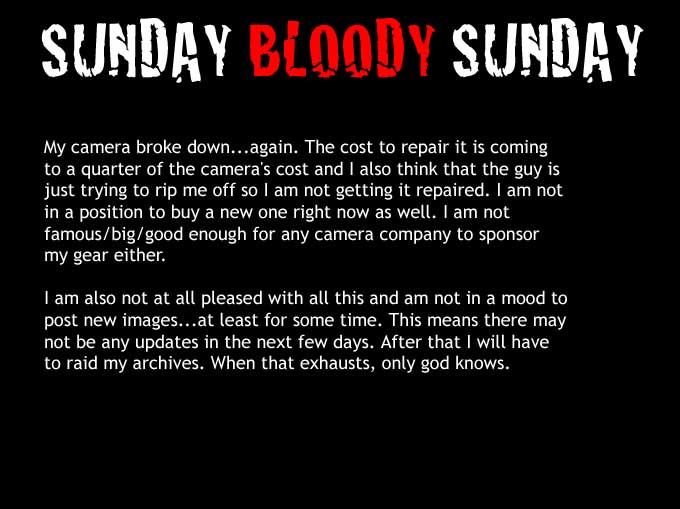 Sunday bloody Sunday