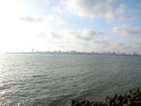 Panoramic view of Marine Drive