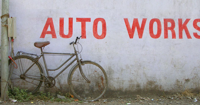 Traffic jam or blisters on the bum