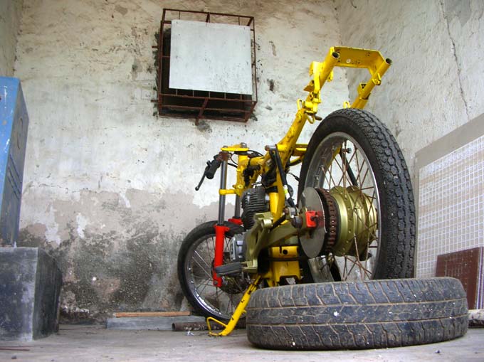 A dashboard or a clock