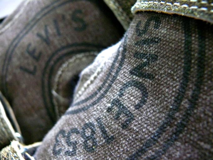 ...Since 1853 - An image of a pair of Levi's sandals | copyright Picturejockey : Navin Harish 2005-2007