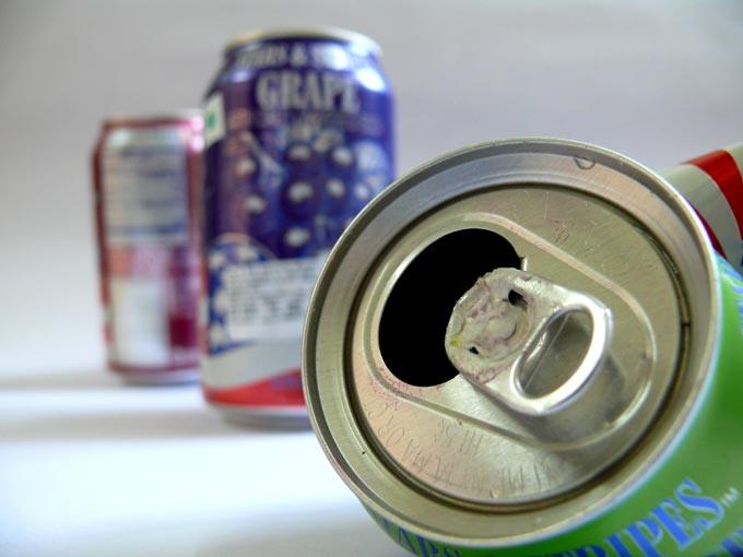 You wanna mess with me? - An image of empty soda cans | copyright Picturejockey : Navin Harish 2005-2007