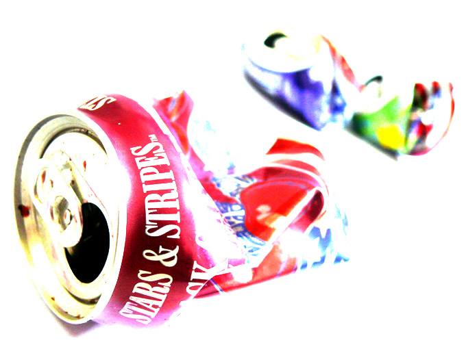 Beyond recycling - An image of empty and crushed soda cans | copyright Picturejockey : Navin Harish 2005-2007