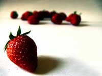 Strawberries and a bada sa kaachoo