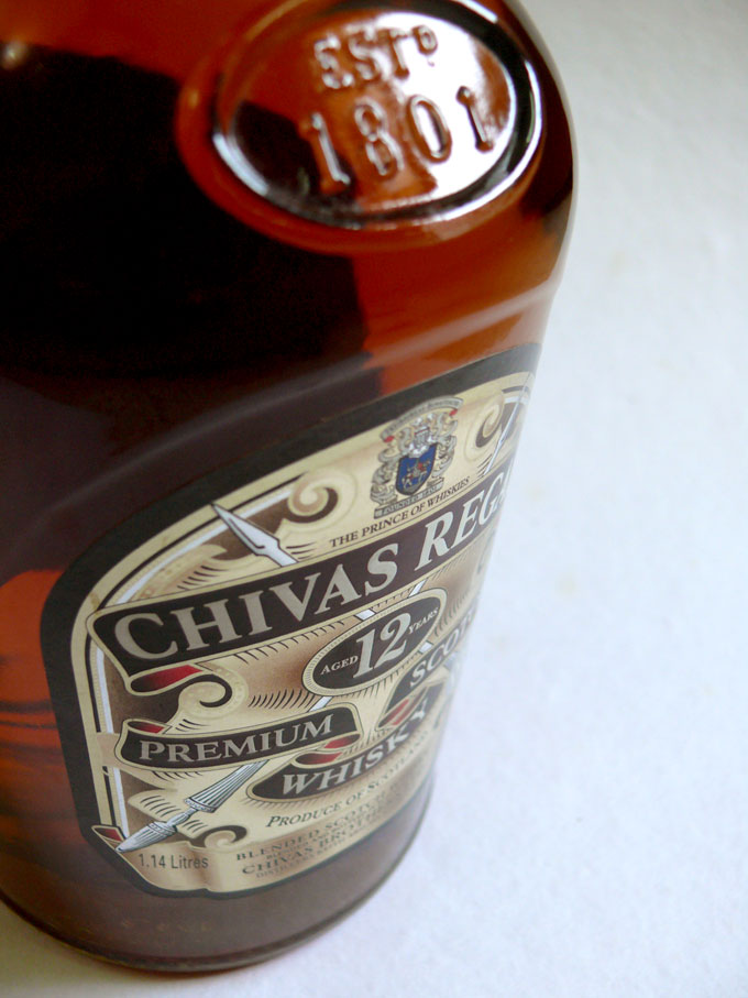 Chivas Regal - 12 Years old - A bottle of Chivas Regal Whisky  | copyright Picturejockey : Navin Harish 2005-2008