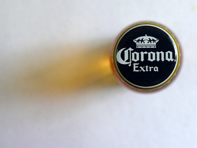 Corona Extra - An image of a bottle oc Corona beer  | copyright Picturejockey : Navin Harish 2005-2008