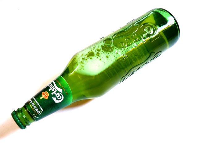 What should we call it? - An image of the bottle of Carlsberg beer : Navin Harish 2005-2008