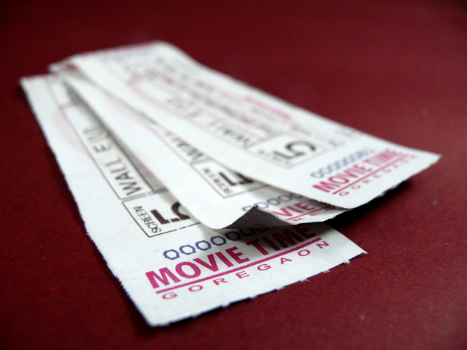 Wall-e - An image of movie tickets  | copyright Picturejockey : Navin Harish 2005-2008