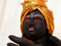 Krishna - An image of an idol of Lord Krishna