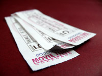 Wall-e - An image of movie tickets