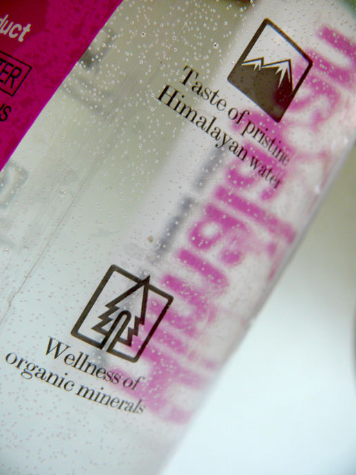 A bottle of Himalayan water, copyright Picturejockey : Navin Harish 2005-2009