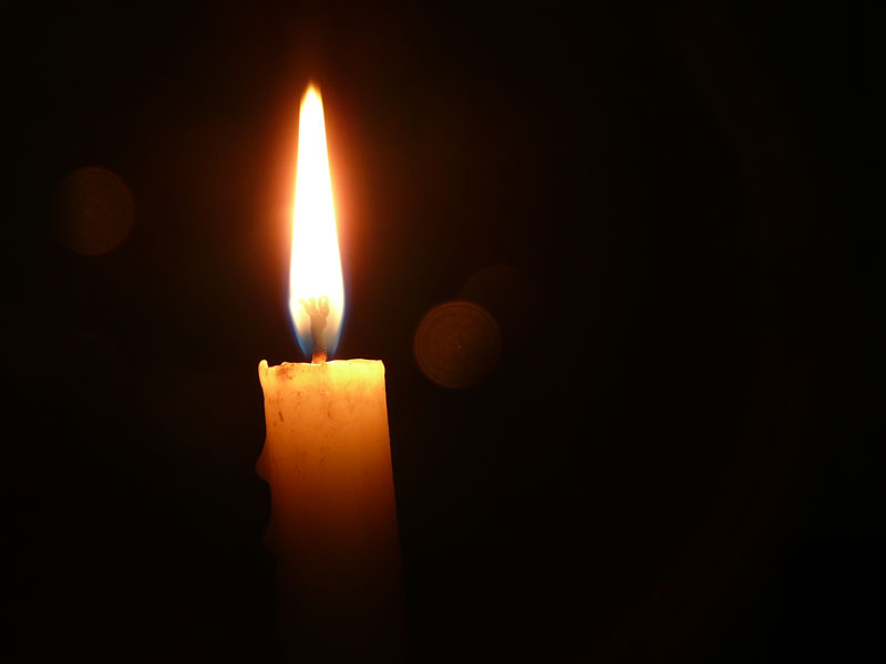 A candle , copyright Picturejockey : Navin Harish 2005-2009