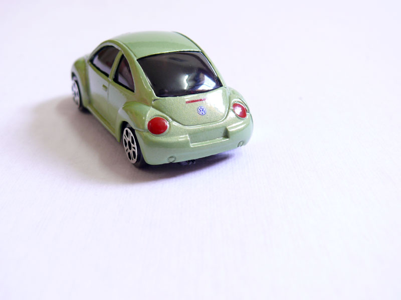A scale model of new Beetle, copyright Picturejockey : Navin Harish 2005-2009