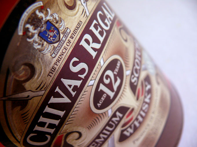 A bottle of Chivas Regal 12 year old whisky, copyright Picturejockey : Navin Harish 2005-2009