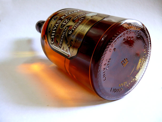 A bottle of Chivas Regal 12 year old whisky, copyright Picturejockey : Navin Harish 2005-2009