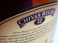A twelve year old - A bottle of Chivas Regal 12 year old whisky