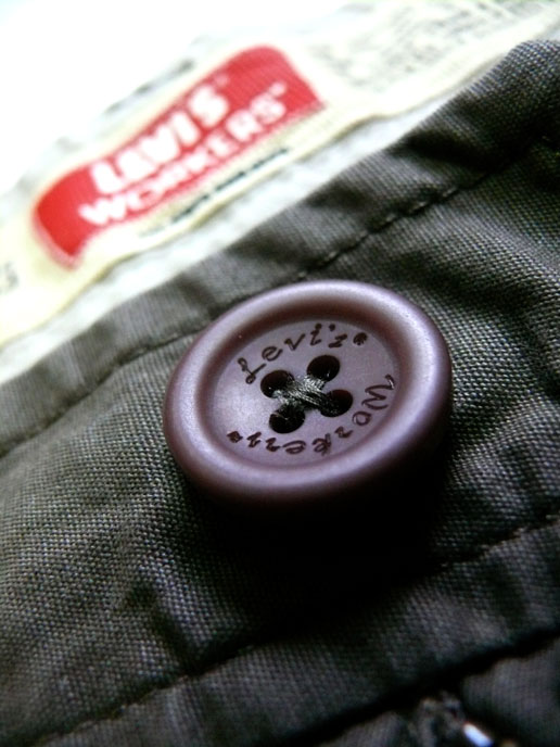The lable and the button of a Levi's trousers, copyright Picturejockey : Navin Harish 2005-2009