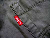 Levi's the red tab - The red tab of Levi's on the hip pocket