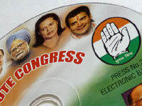 Elections 2009 - A campaign CD issued by Congress for 2009 elections