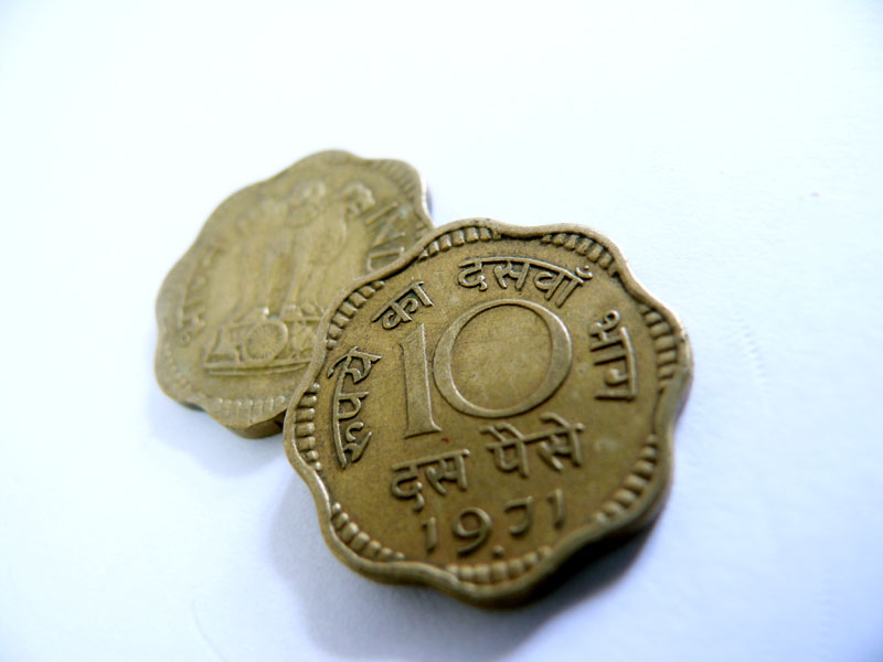 Ten percent of a Rupee, copyright Picturejockey : Navin Harish 2005-2009