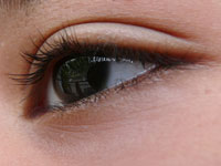 Not just beauty, everything lies in the eyes of beholder - Close up of Manu's eye