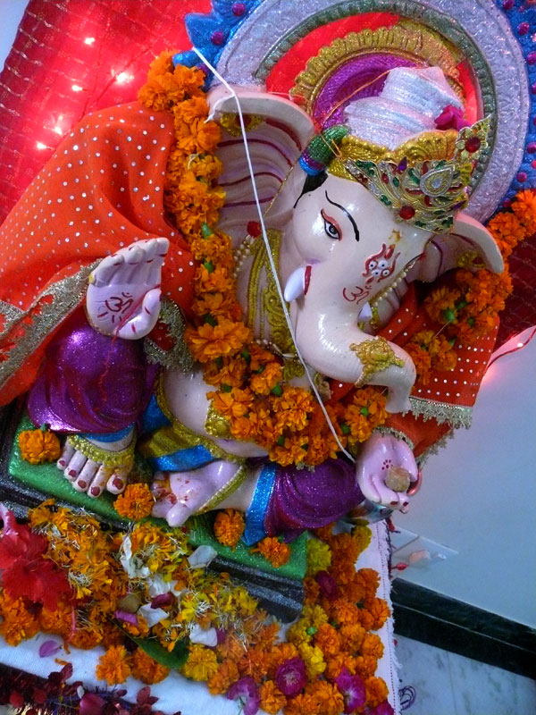 Ganpati relocated to NOIDA, copyright Picturejockey : Navin Harish 2005-2009