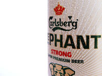 Refreshing - Can of Carlsberg Strong beer