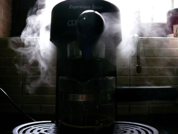 ...and what better way to beat the chill than a hot coffee