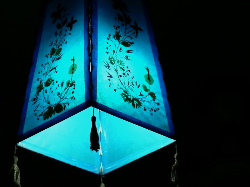 Blue Lamp , copyright Picturejockey : Navin Harish 2005-2012