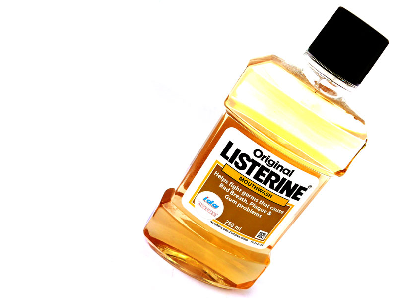 Clear Listerine