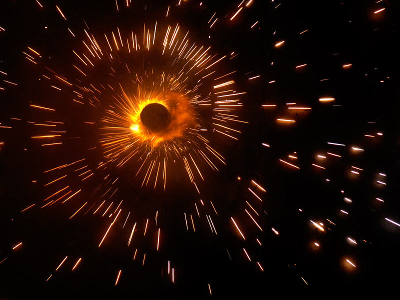 Spinning wheel of fire, copyright Picturejockey : Navin Harish 2005-2013