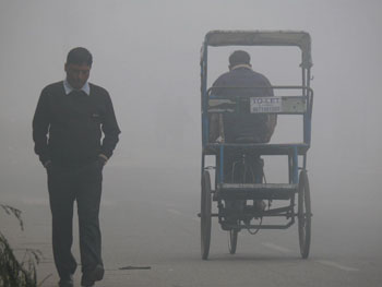 Foggy Sunday morning