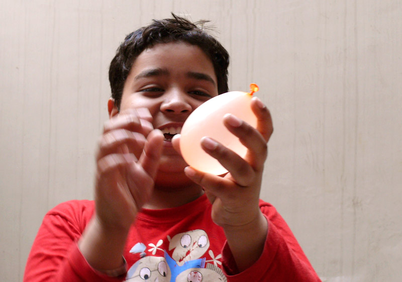 Somebody is going to be wet