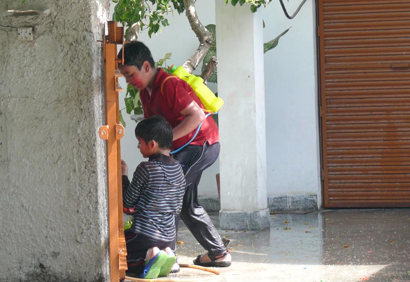 Happy Holi, copyright Picturejockey : Navin Harish 2005-2014